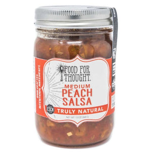 Food For Thought - Salsa Peach 13 Oz - Pack Of 6