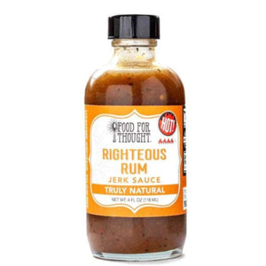 Food For Thought - Sauce Rum Jerk 4 Oz - Pack Of 6