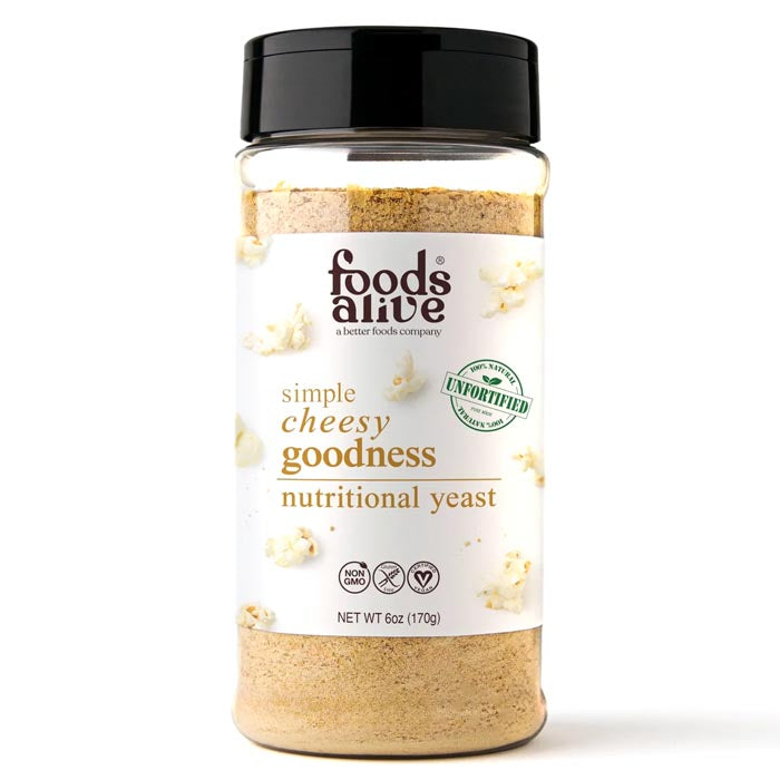 Foods Alive - Nutritional Yeast Simple Cheesy Goodness, 6oz