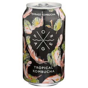 Forage Kombucha - Kombucha Tropical, 12oz | Pack of 12