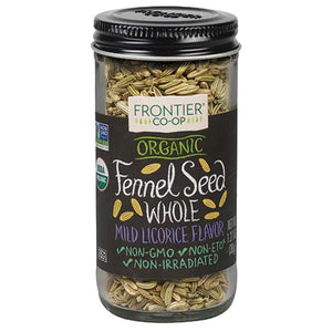 Frontier Co-Op - Organic Fennel Seed Whole, 1.27 oz