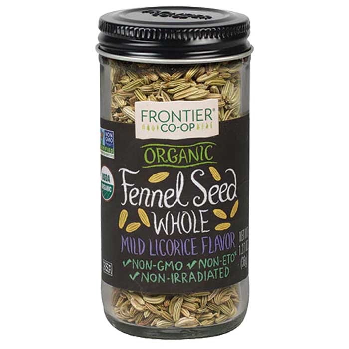 Frontier Co-Op - Organic Fennel Seed Whole, 1.27 oz