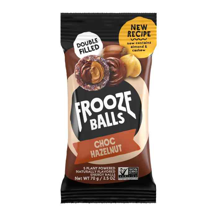 Frooze Balls - Chocolate Hazelnut Energy Balls, 2.5oz