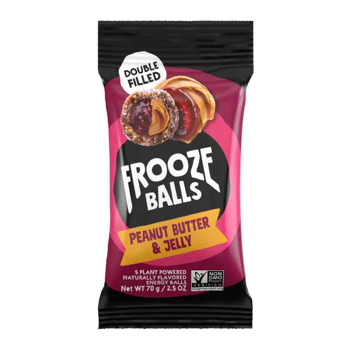 Frooze Balls - Peanut Butter & Jelly Energy Balls, 2.5oz