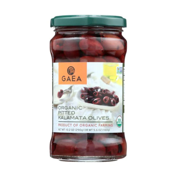 Gaea North America - Olive Kalamata Ptd Org 5.6 Oz - Pack Of 8