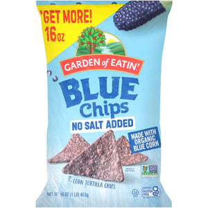 Garden Of Eatin - Chip Blue No Salt 16 Oz - Pack Of 12