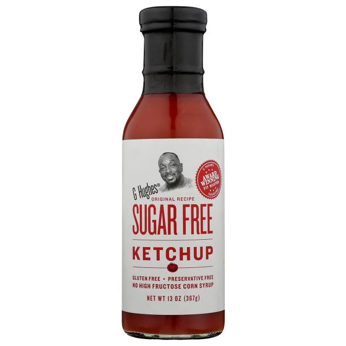 G Hughes - Ketchup Sugar Free 13 Oz - Pack Of 6