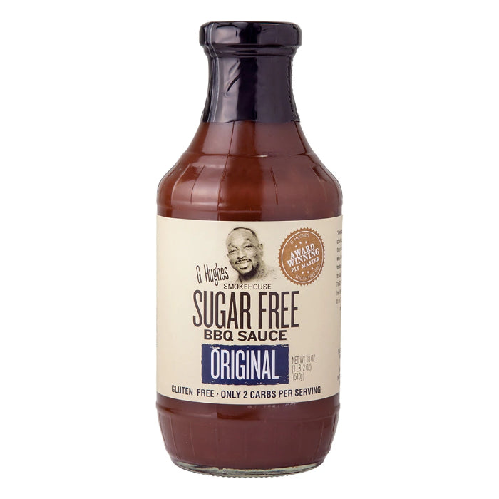 G Hughes - Sauce Bbq original Sugar Free 18 Oz - Pack Of 6