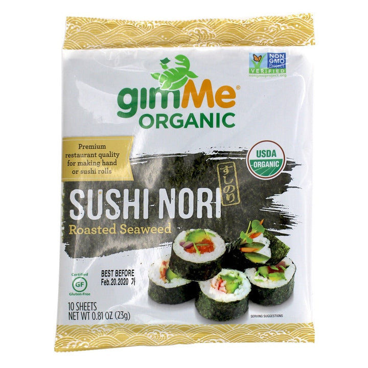 Gimme - Seaweed Nori Wrap Org 0.81 Oz - Pack Of 12