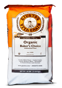 GIUSTO'S - Organic Baker's Choice Unbleached Flour