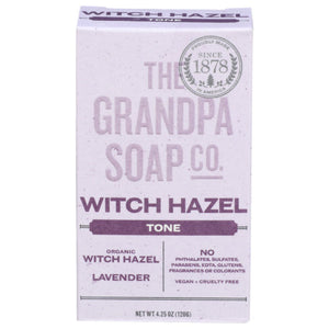 GRANDPAS - SOAP BAR WITCH HAZEL 4.25 OZ - Pack of 1