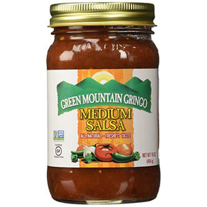 GREEN MOUNTAIN - GRINGO SALSA MEDIUM 16 OZ - Pack of 6