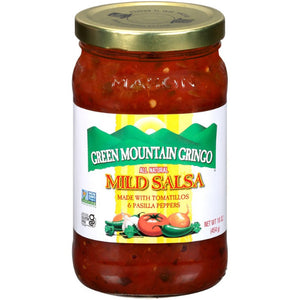 GREEN MOUNTAIN - GRINGO SALSA MILD 16 OZ - Pack of 6