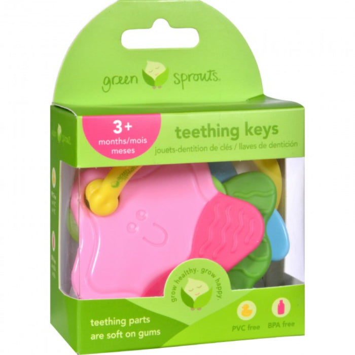 GREEN SPROUTS - TEETHING KEYS 1 EA - Pack of 4