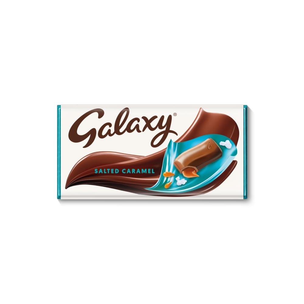 Galaxy - Chocolate Bar Caramel & Sea Salt, 135g