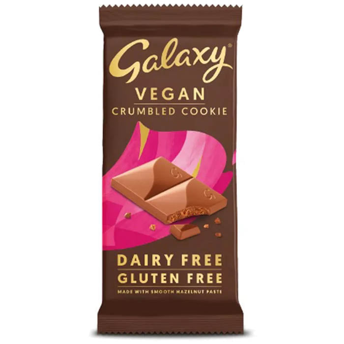 Galaxy - Chocolate Bar Vegan Crumbled Cookie, 25g