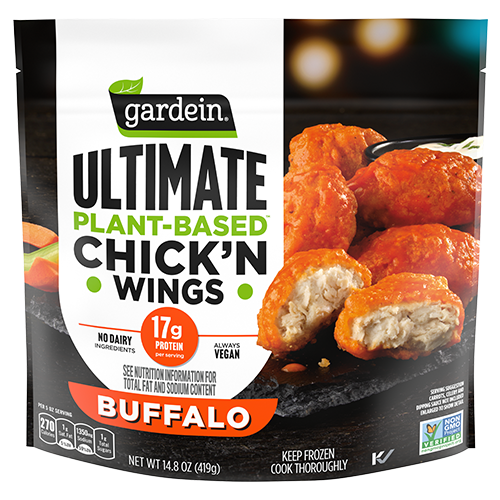 Gardein - Wings Chick'n Buffalo, 14.8oz | Pack of 6