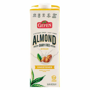 Gefen - Almond Milk Sweetened, 33.8fo | Pack of 10