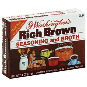 George Washington Broth Ssnng Brown Gf 1.1 Oz - Pack Of 24