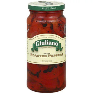 Giuliano - Pepper Sweet Roasted 15.5 Oz - Pack Of 6