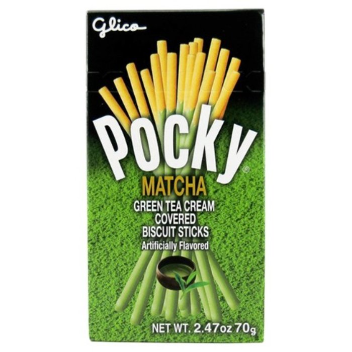 Glico Cookie Matcha Green Tea 2.47 Oz Pack Of 10