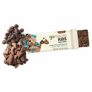 Gomacro - Bar Double Chocolate Brownie, 7Pk, 6.3oz | Pack of 7