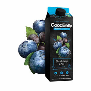 GoodBelly - Juice Blueberry Acai Prbiotic, 32fo | Pack of 6