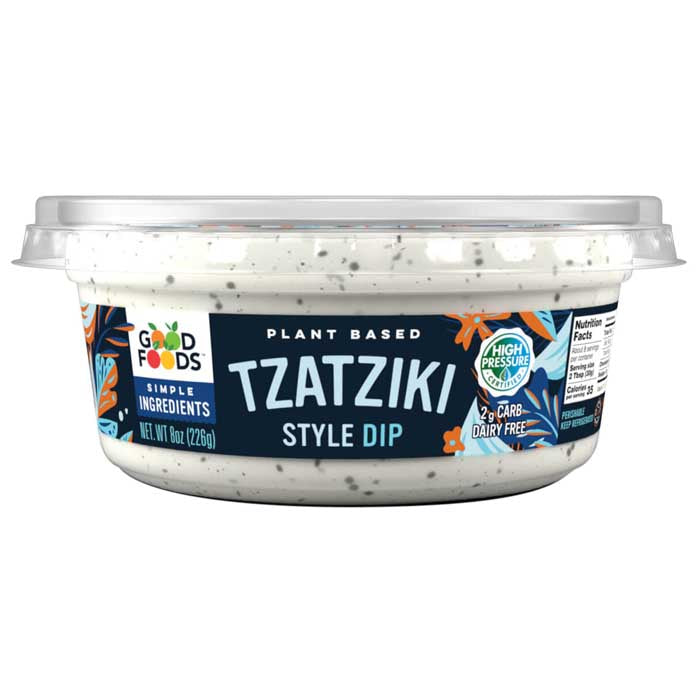 Good Foods - Dip Tzatziki, 8oz  Pack of 8