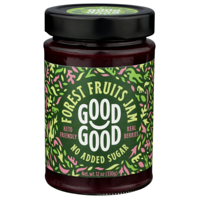 Good Good - Jam Fruits Sweet Forest, 12 Oz (Pack of 6)