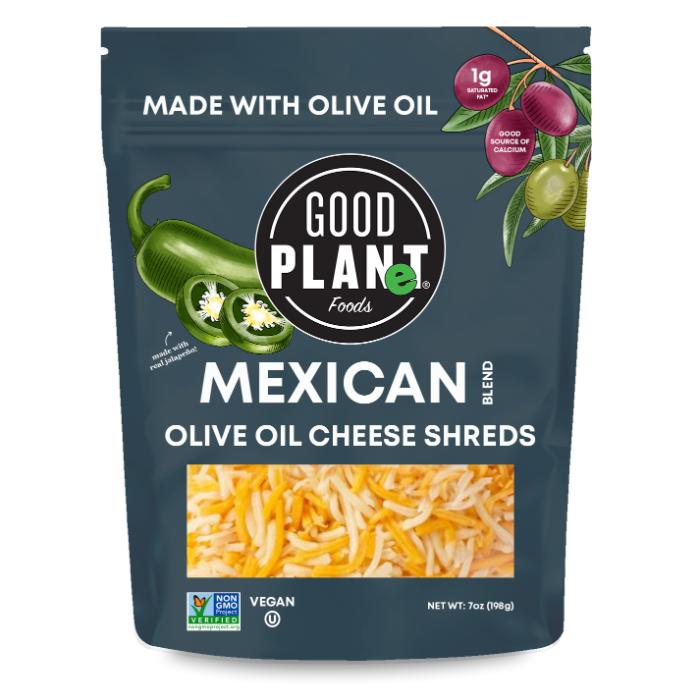 Good Planet - Olive Oil Cheese Shreds Mexican, 7oz