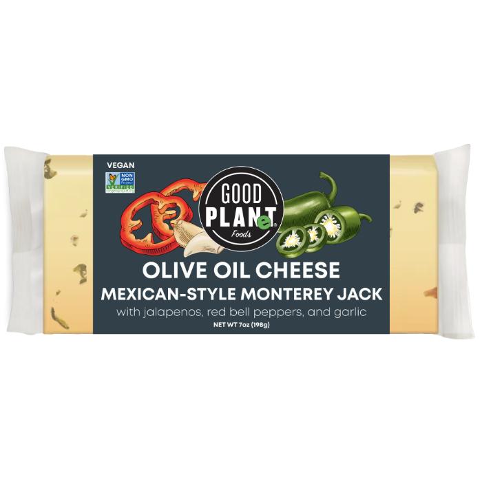 Good Planet Foods - Olive Oil Cheese Blocks Mexican-Style Monterey Jack, 7oz