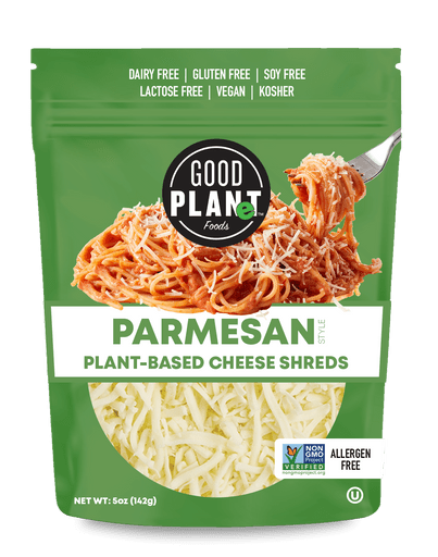 Good Planet Foods - Plant-Based Cheddar Cheese Shreds, 8oz