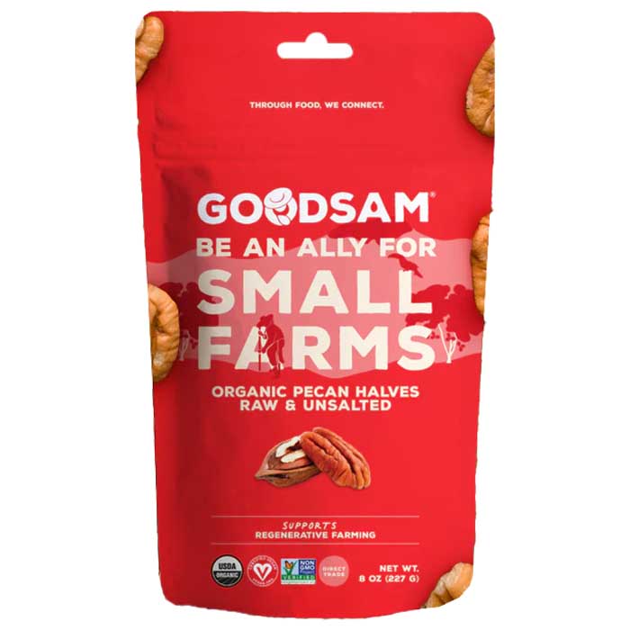 GoodSam - Pecans Organic Raw & Unsalted Nuts, 8oz