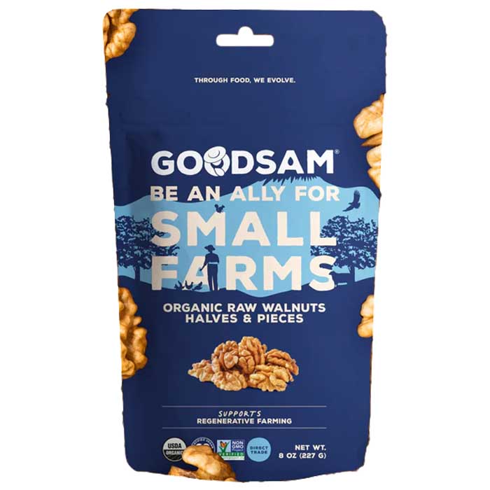 GoodSam - Walnut Organic Raw & Unsalted Nuts, 8oz