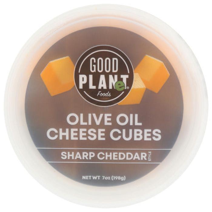 Good Planet - Olive Oil Cheese Snacking Cubes, 7oz | Sharp Cheddar
