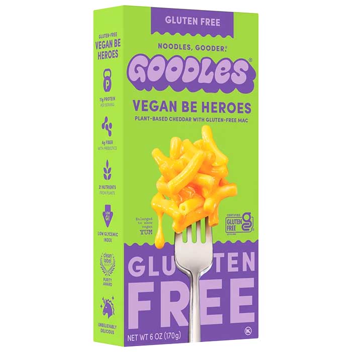 Goodles - Vegan Be Heroes Gluten-Free Mac, 6oz