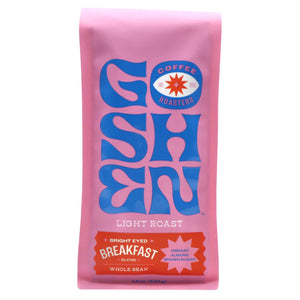 Goshen Coffee Roasters - Light Roast Bright Eyed Blend Whole Bean, 12 Oz (Pack of 6)