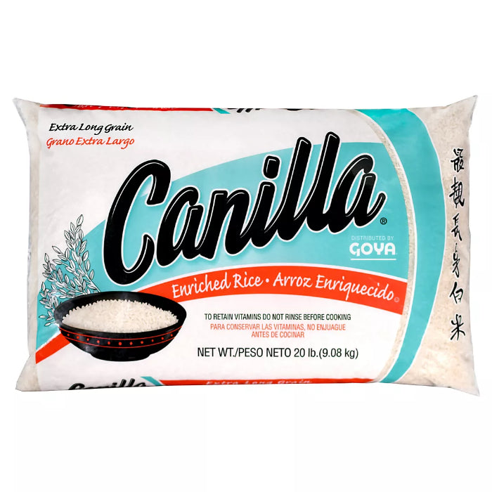 Goya - Rice Canilla Long Grain 3Pk 20 Lb - Pack Of 3