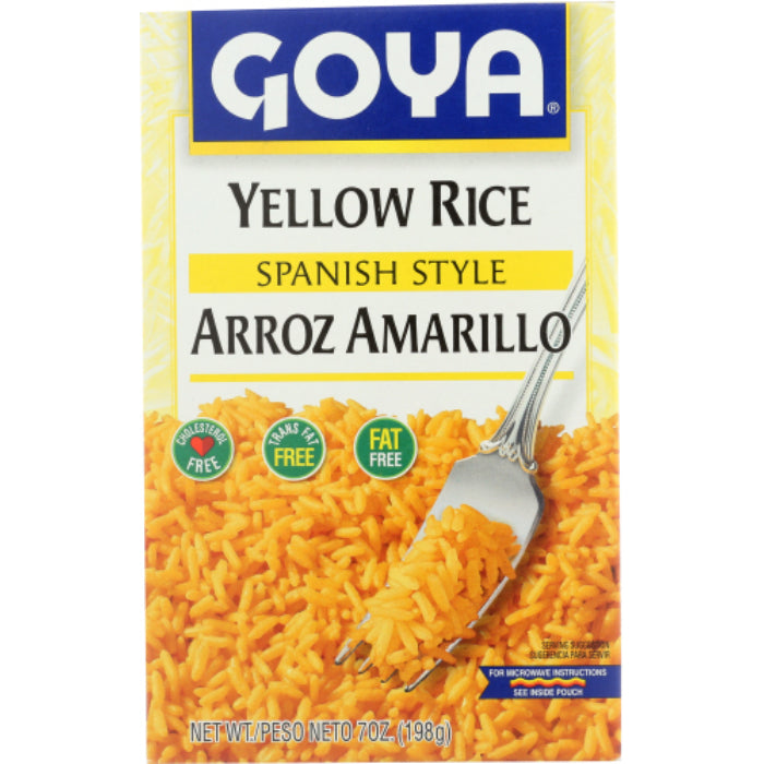 Goya - Yellow Rice Mix, 7 Oz (Pack of 12)