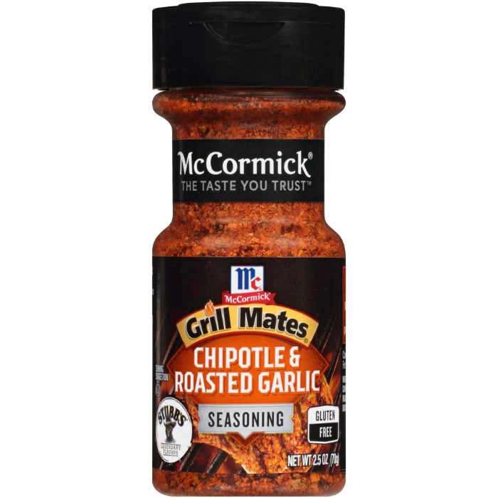 GRILL MATES - SEASONING CHIPTOLE ROASTED GARLIC 2.5 OZ - Pack of 6