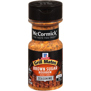 GRILL MATES - SPICE BROWN SUGAR BOURBON 3 OZ - Pack of 6