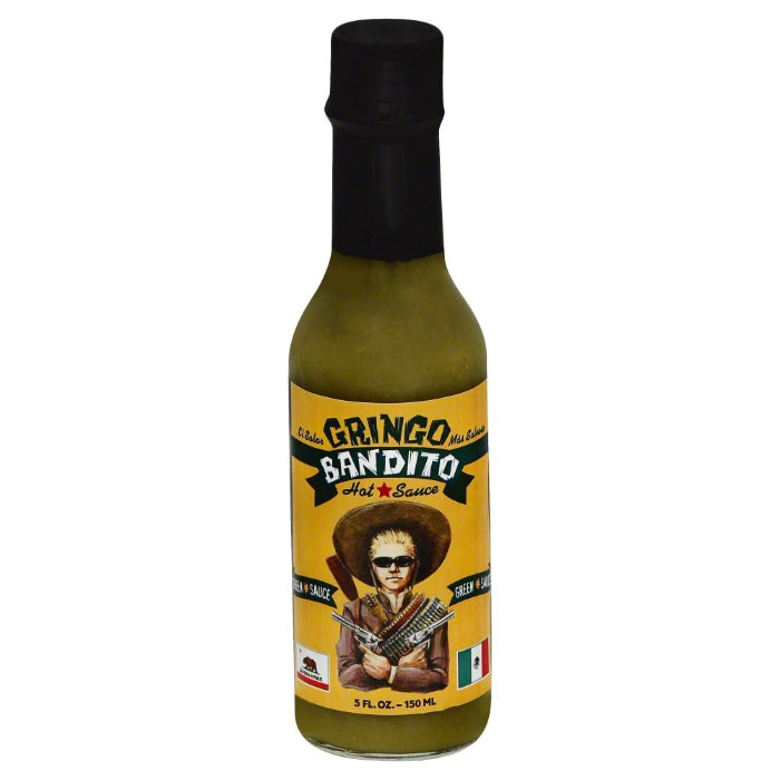 GRINGO BANDITO - HOT SAUCE GREEN 5 FO - Pack of 12