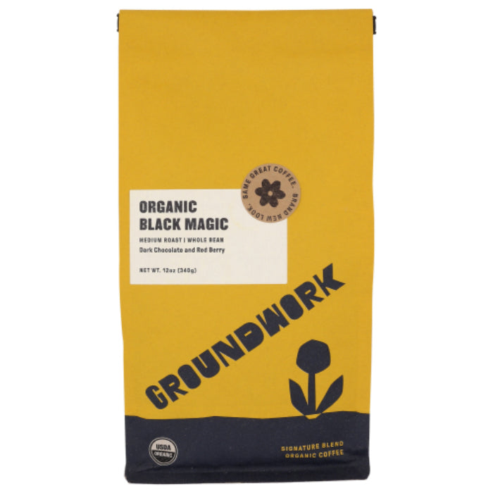 Groundwork Coffee - Coffee Wb Black Magic Espresso Org 12 Oz - (Pack of 6)