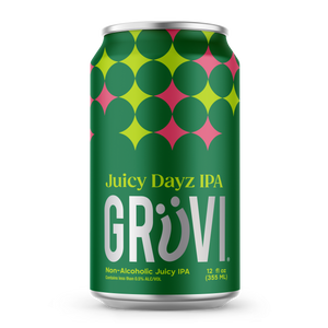 Grüvi - Non-Alcoholic Juicy IPA, 6pk