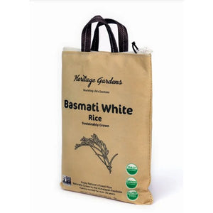 Heritage - Gardens Rice White Basmati 2 Lb - Pack Of 5