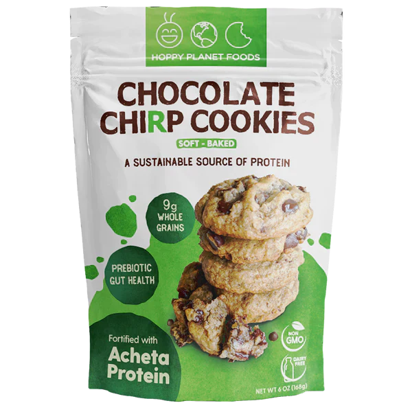 HOPPY PLANET FOODS - COOKIES CHOCO CHIRP 6 OZ - Pack of 10