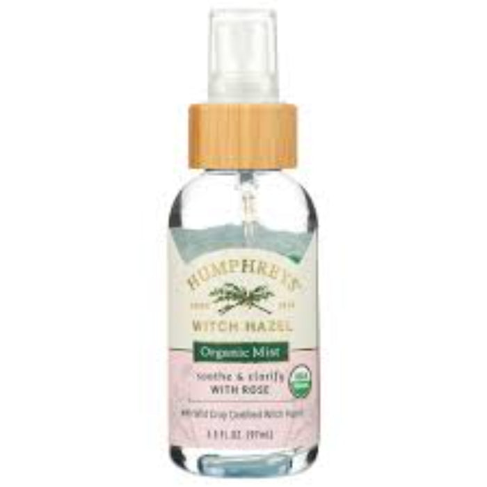 Humphreys - Mist Facial Witch Hazel Rose 3 Oz - Pack Of 12