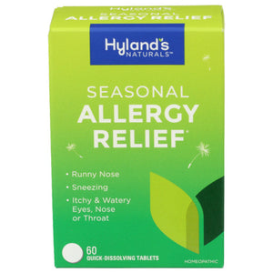 HYLAND - ALLERGY RELIEF SEASONAL 60 TB - Pack of 1