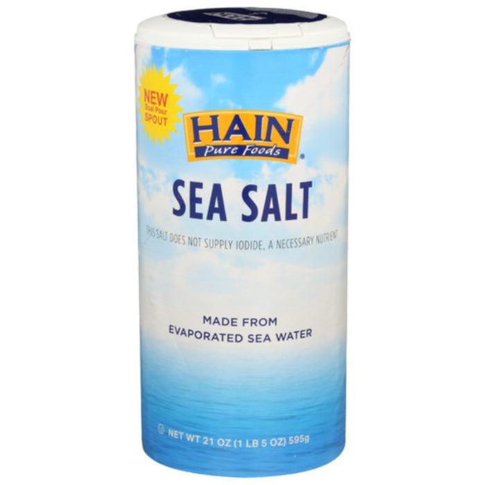 Hain - Salt Sea 21 Oz - Pack Of 8