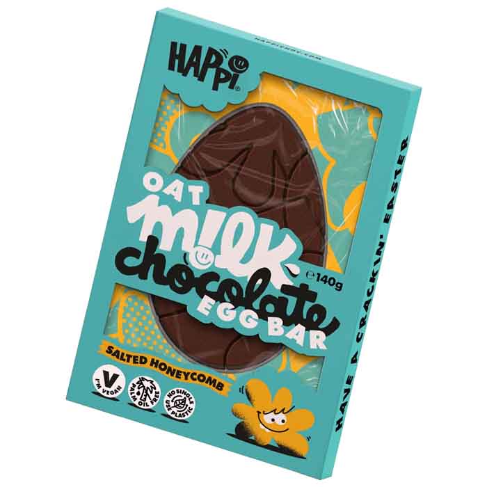 Happi - Salted Honeycomb Egg Bar, 140g